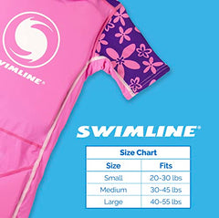 Swimline 9894G Lycra Floating Swim Trainer Suit Girls Large