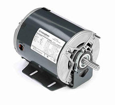 Marathon MK1410 56 Frame 5K46KN4085X Belt Drive Motor, 3 Phase, Resilient Ring Mount, Ball Bearing, 3/4 hp, 1800 RPM, 208-230/460 VAC