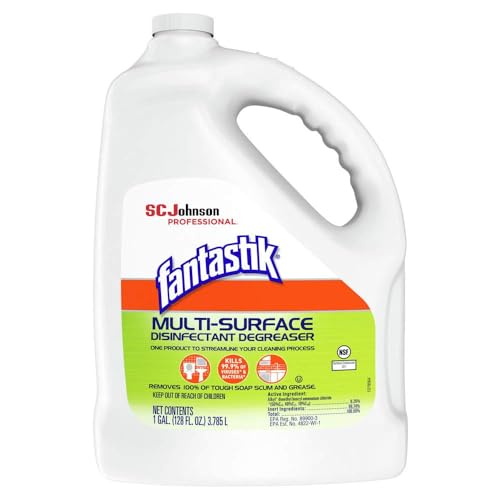 Fantastik 311930 Multi-Surface Disinfectant Degreaser 1 Gallon Jug