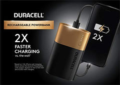 Duracell DURDMLIONPB3 Rechargeable Powerbank 10050 mAh