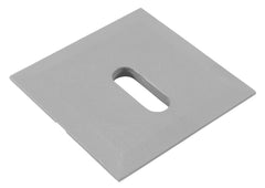 Custom Molded Products 25597-000-121 Deck Jet J-Style Square Cover Gray