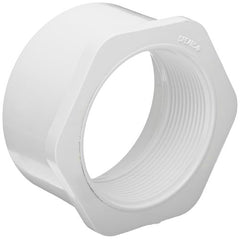 Spears 438-251 Schedule 40 White PVC Flush Style Bushing 2 x 1-1/2 Inch Spigot x FIPT