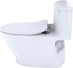 TOTO MS642234CEFG#01 Nexus 1.28 GPF One Piece Elongated Chair Height Toilet with Tornado Flush Technology - Seat Included Cotton