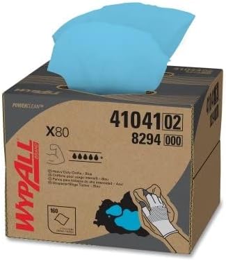 Wypall 41041 X80 Heavy-Duty Cloths 160 Sheets Box