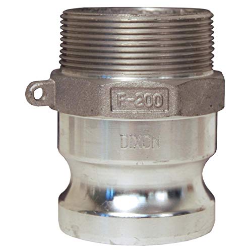 Dixon Valve G75-F-AL Aluminum Type F Adapter x Male NPT Pack of 37 pcs