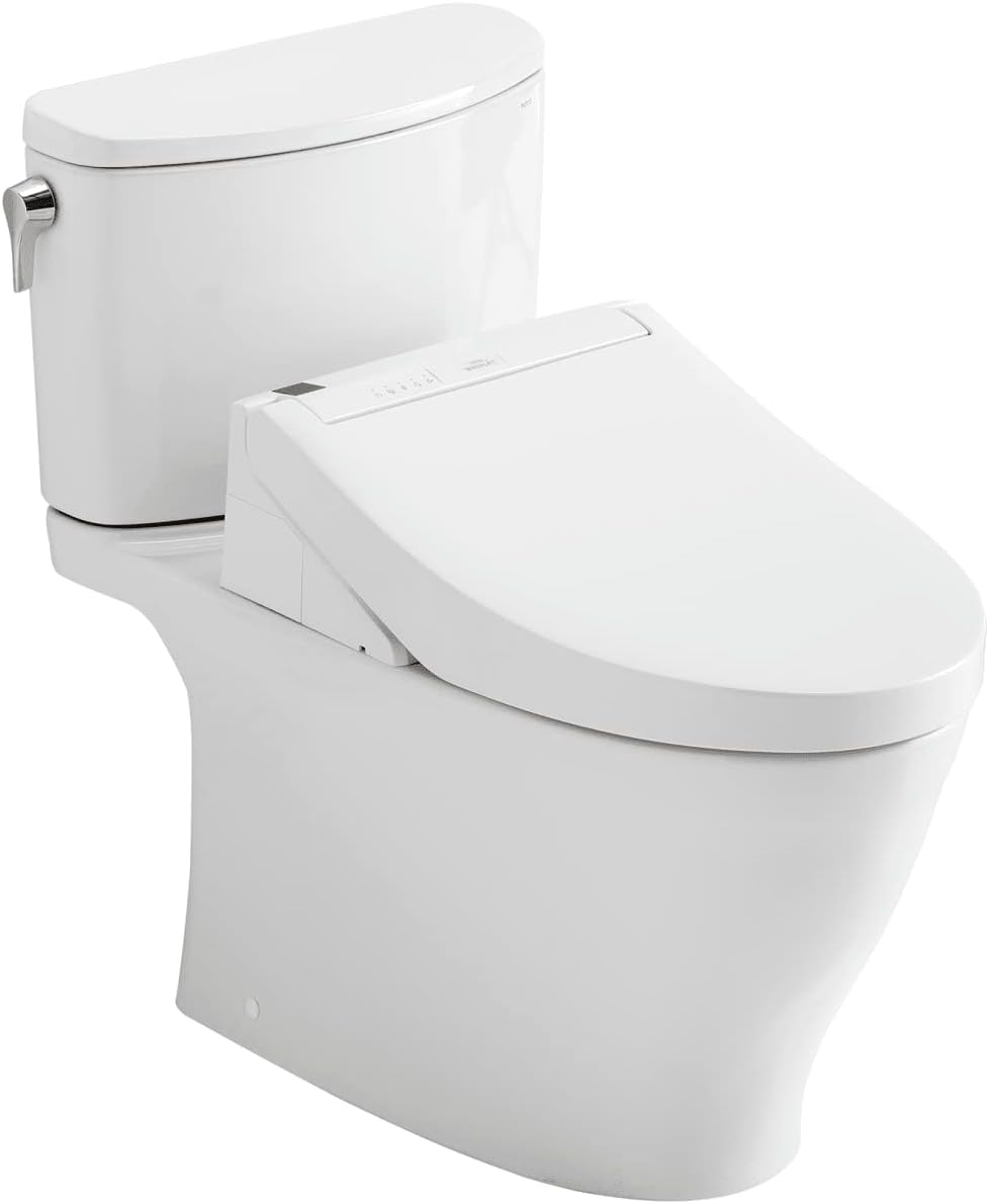 Toto MW4423084CEFG01 Nexus with Washlet C5 Toilet 1.28 GPF 2 Piece