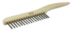 Weiler 44101 Hand Wire Scratch Brush 012 Stainless Steel Fill Shoe Handle 1 x 17 Rows Pack of 12