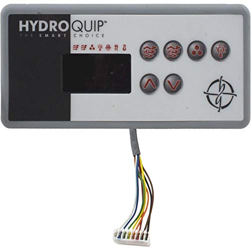 Hydro Quip 34-0197-25-K Topside Eco 3 6 Button P1 P2 Lt Lg Rec 25ft Cord