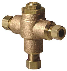 Watts LFE480-10 Thermostatic Mixing Valve 3/8 IN Compression Brass