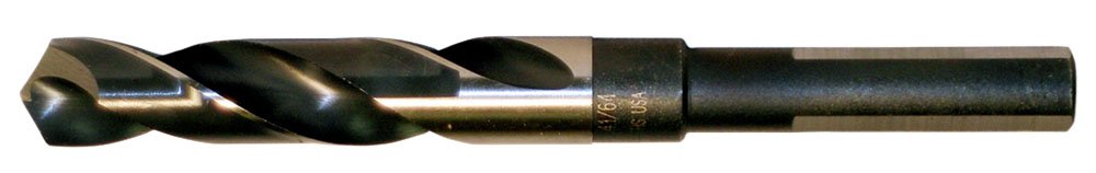 CLE-LINE C17043 Reduced Shank Drill 45/64 HSS 118 Degree