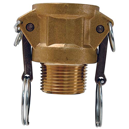 Dixon Valve G200-B-BR, Brass Type B Coupler x Male NPT (Pack of 5 pcs)