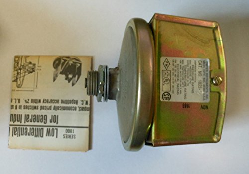 Dwyer 1823-5 Low Differential Pressure Switch SPDT 1.5-5.0 WC