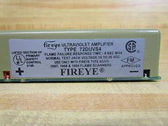 Fireye 72DUVS4 Ultraviolet Self-Check Amplifier 15-25V-AC