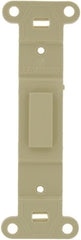 Leviton 80700-I Toggle Plastic Adapter Plate, Blank Toggle No Hole, Ivory