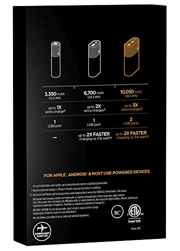 Duracell DURDMLIONPB3 Rechargeable Powerbank 10050 mAh