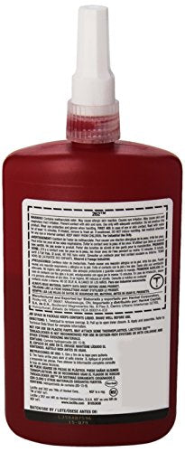 Loctite 135375 262 Red Threadlocker 250 mL Bottle