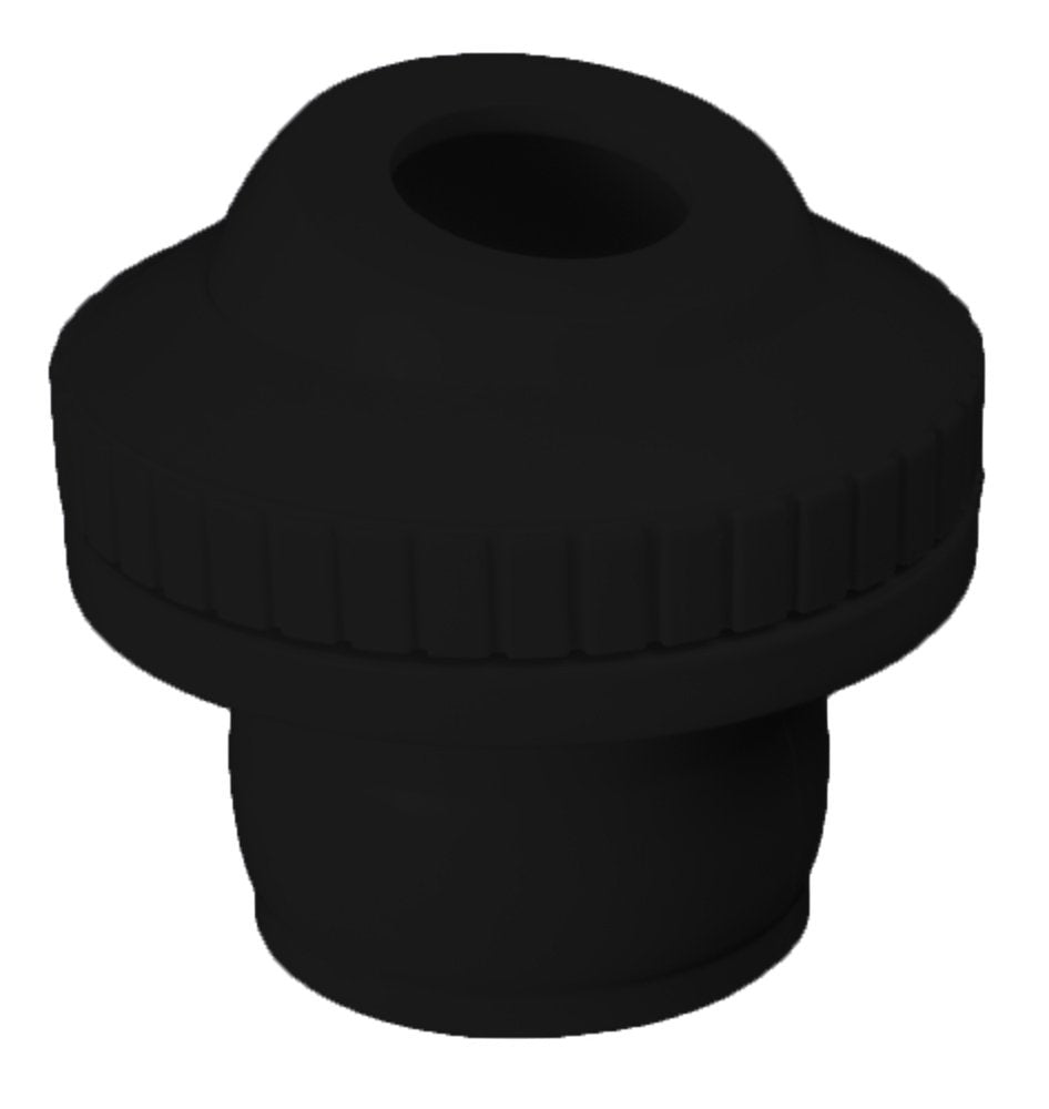 Custom Molded Products 25554-304-000 Self-Aligning Return Nozzle 3/4In 1.5In Black