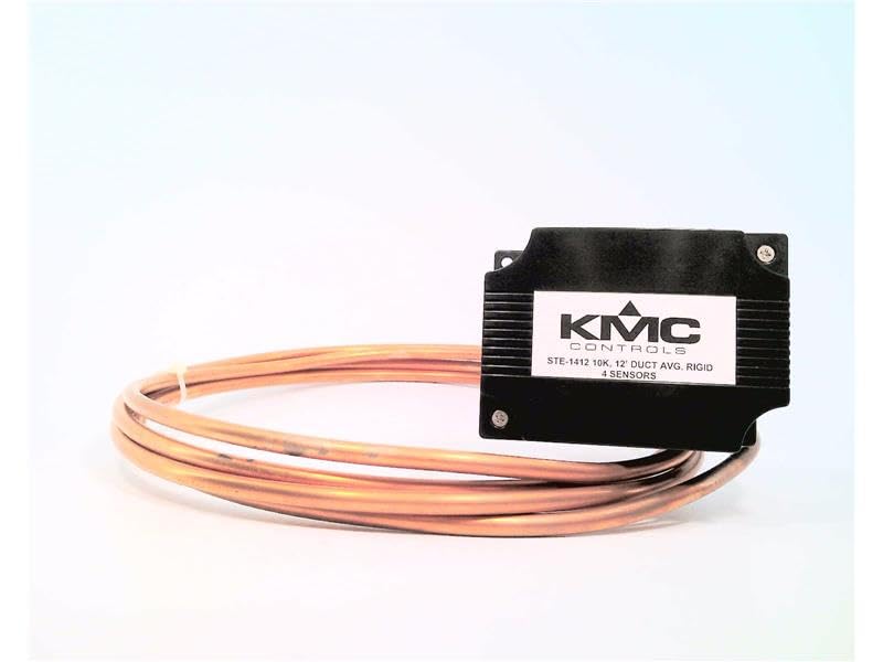 KMC Controls STE-1412 Copper Duct Averaging Temperature Sensor 10K Ohm Thermistor 12 Feet