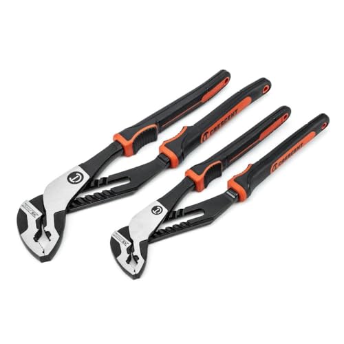 Crescent RTZ2CGVSET2 Pliers Set 10 and 12 T&G V-Jaw Dual Material