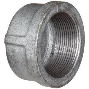 Matco-Norca ZMGCA01 1/4 Inch Galvanized Malleable Iron Cap