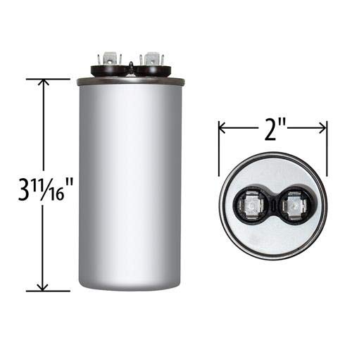 Mars 12752 Motor Run Capacitor 55 MFD 440V Single Pack