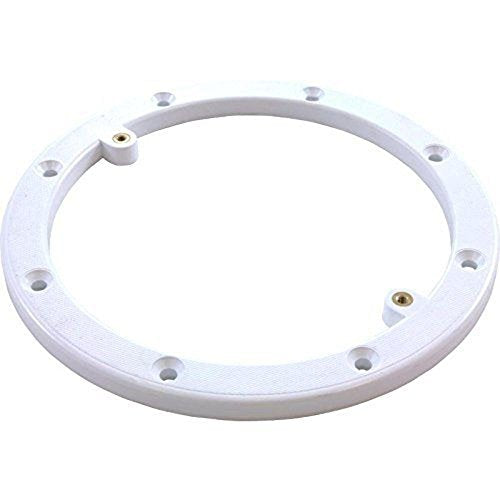 Custom Molded Products 25532-800-000 Main Drain Frame White Round 7-1/4 Diameter