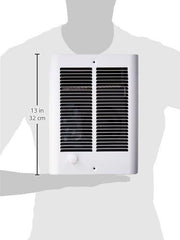 Qmark CZ2048T Residential Fan Force Zonal Heater 1000 watts Small Northern White