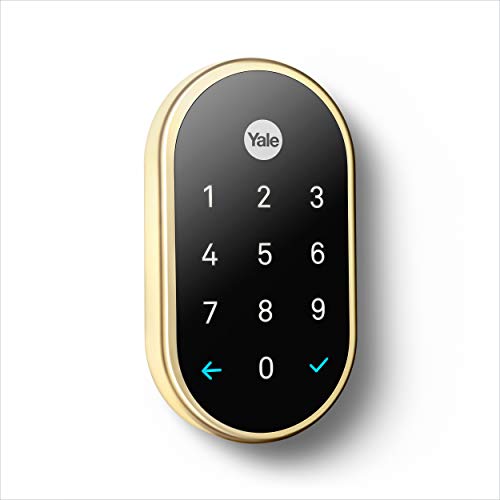 Google RB-YRD540-WV605 Nest x Yale Lock Tamper-Proof Smart Lock Keyless Entry Polished Brass