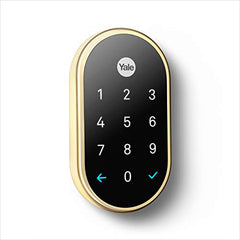 Google RB-YRD540-WV605 Nest x Yale Lock Tamper-Proof Smart Lock Keyless Entry Polished Brass