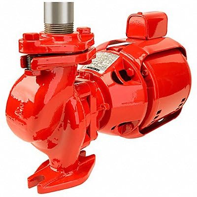 Armstrong 182212-841 Bronze FTD Pump with Flanges, Red