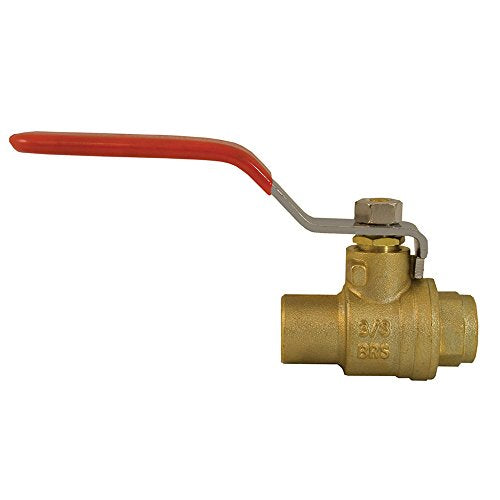 Jones Stephens Corp B67213 2 Sweat Brass Ball Valve