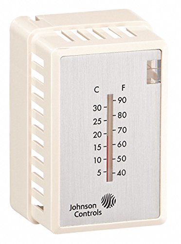 Johnson Controls T-4756-1739 Vertical Thermostat Cover Beige Plastic