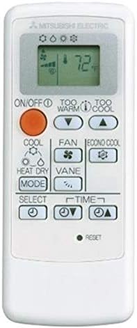 Mitsubishi Electric U01A05426 Air Conditioner Remote Controller for MSZ Series White