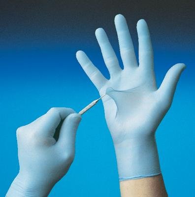 Showa 7005PFS 7005 Series Disposable Nitrile Gloves Powder Free 4 mil Small Blue