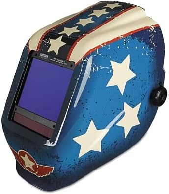 Jackson Safety 46118 TrueSight II Digital Auto Darkening Welding Helmet Stars Scars 3.25 in x 4 in