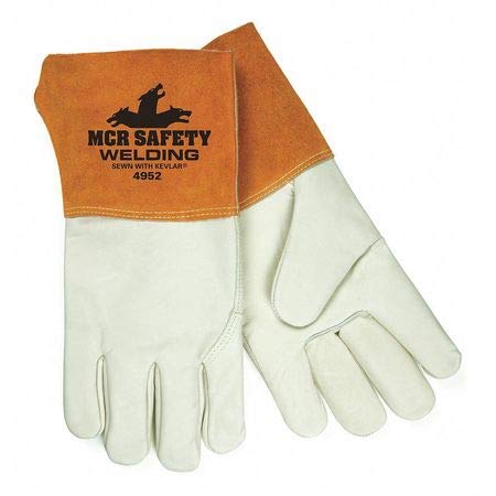 MCR Safety 4952M Welding Gloves MIG/TIG 12-1/4 Medium PK12