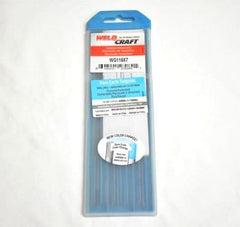 Weldcraft WG116X7 Rare Earth Tungsten Electrode 1/16 X 7 10 Pack