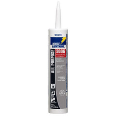 White Lightning W12AF0010 3006 All Purpose Adhesive Caulk 10 oz Cartridge Replacement MPN