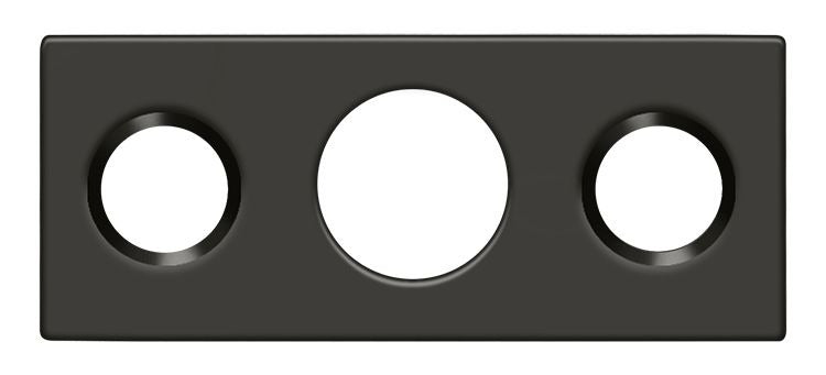 DELTANA Deltana SP7FBR10B Strike Plate Flush Bolt Oil Rubbed Bronze