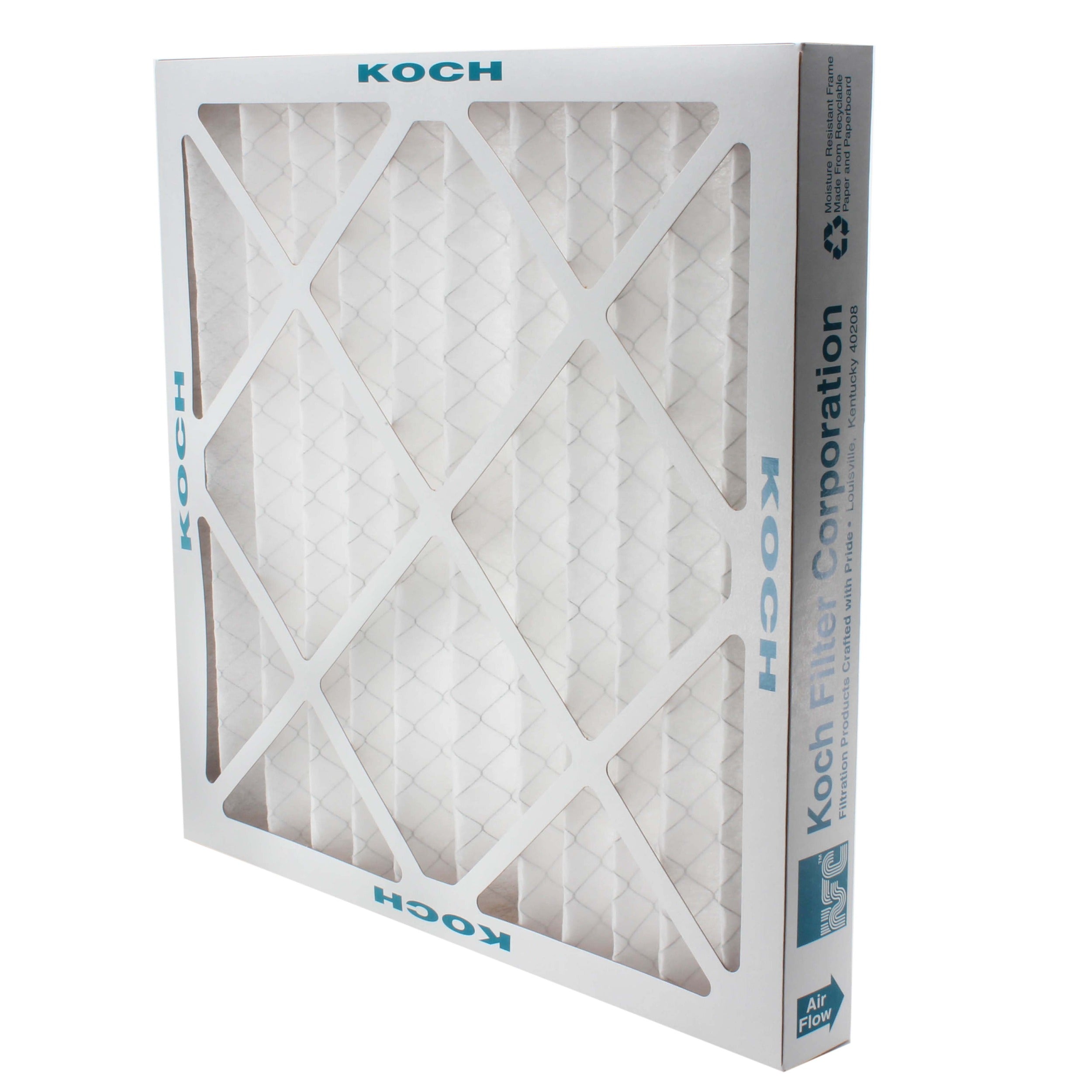 HART & COOLEY Hart & Cooley 102042005 Multi-Pleat XL8 16 x 16 x 2 in (12 Pack) Glasfloss 4036977