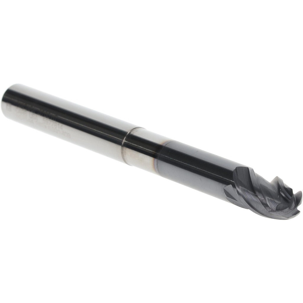 SECO TOOLS Seco 17002081 Ball End Mill 3/8 in 4 Flute Altin Solid Carbide