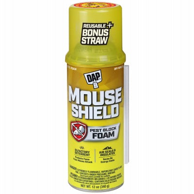 DAP Dap 7565012506 Mouse Shield Foam Sealant 12 Oz Pest Blocker