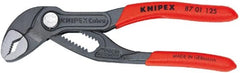 Knipex 8701125 Cobra Water Pump Pliers 5 Inch Red and Silver