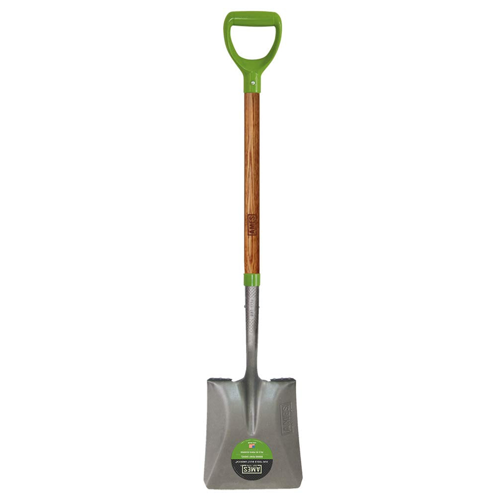 Ames 1554500 Long Handle Square Point Shovel