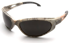 Edge Eyewear SW116CF Dakura Safety Glasses Camouflage Frame Smoke Lens