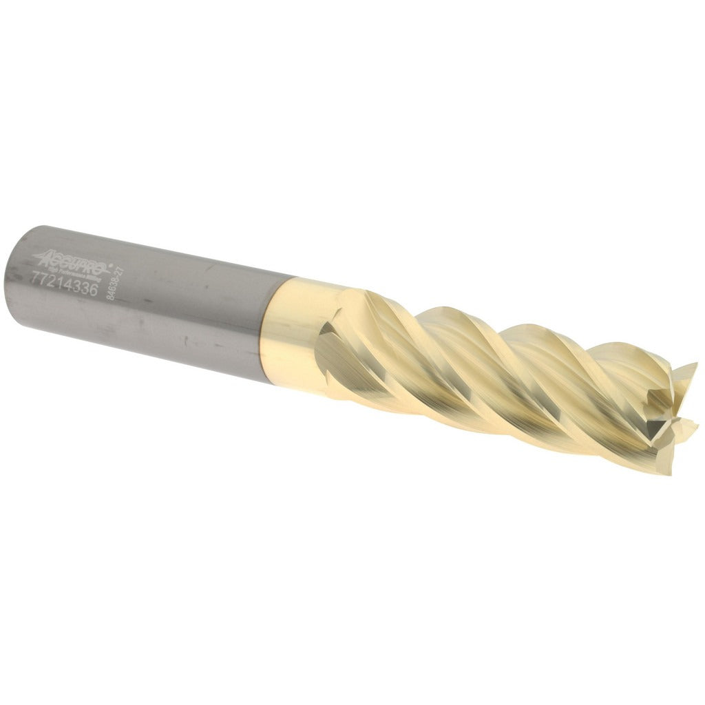 ACCUPRO Accupro 316113 Square End Mill 3/4 in 5 Flute Solid Carbide