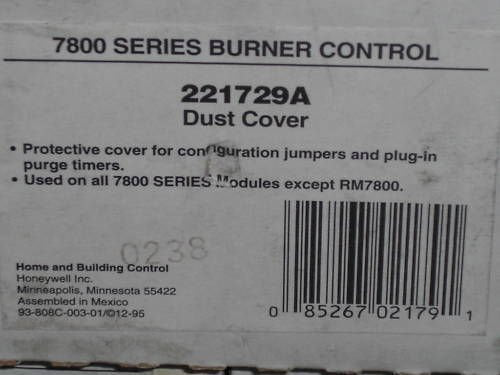 Honeywell 221729A Dust Cover for RM Modules Mechanical Components