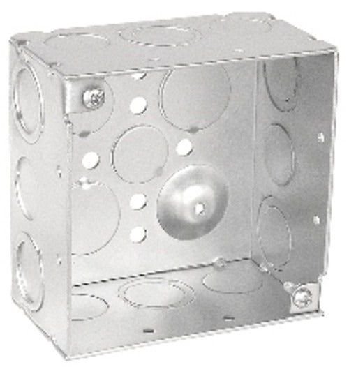 SOUTHWIRE Southwire B8546 4-Inch Square Welded Box 2-1/8-Inch Deep (4-Inch) 52171-S