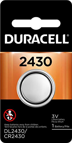 Duracell DL2430BPK Lithium Medical Battery 3 Volt 1 Pack