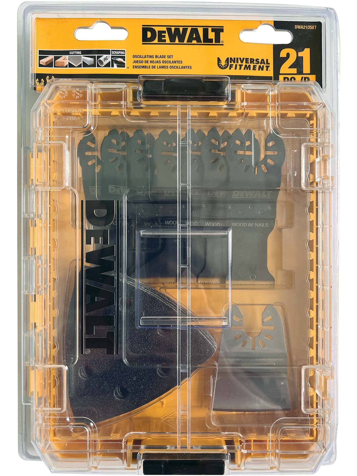 DEWALT Dewalt Accessories DWA21OSET 21-piece Oscillating Tool Set